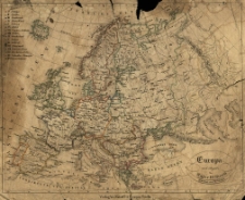 Europa nach Angabe des [Friedrich Wilhelm] Streit, gez. von W. Walter