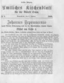 Amtliches Kirchenblatt für die Diöcese Culm. 1869.01.02 no.1