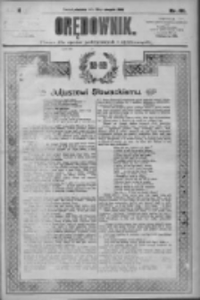 Orędownik: pismo dla spraw politycznych i społecznych 1909.08.22 R.39 Nr191