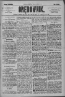Orędownik: pismo dla spraw politycznych i społecznych 1909.09.10 R.39 Nr206