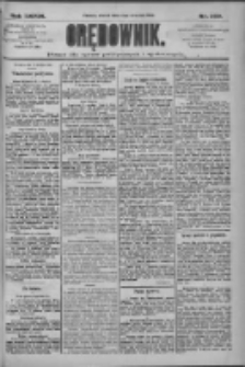 Orędownik: pismo dla spraw politycznych i społecznych 1909.09.14 R.39 Nr209
