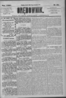 Orędownik: pismo dla spraw politycznych i społecznych 1909.09.21 R.39 Nr215