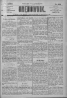 Orędownik: pismo dla spraw politycznych i społecznych 1909.10.01 R.39 Nr224