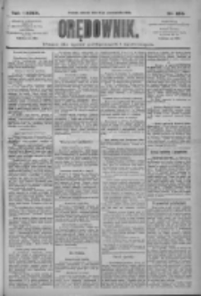 Orędownik: pismo dla spraw politycznych i społecznych 1909.10.12 R.39 Nr233