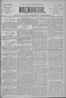 Orędownik: pismo dla spraw politycznych i społecznych 1909.10.24 R.39 Nr244