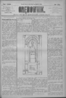 Orędownik: pismo dla spraw politycznych i społecznych 1909.10.26 R.39 Nr245