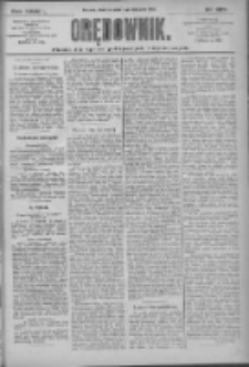 Orędownik: pismo dla spraw politycznych i społecznych 1909.11.07 R.39 Nr255