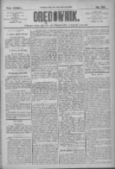 Orędownik: pismo dla spraw politycznych i społecznych 1909.11.10 R.39 Nr257