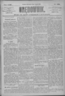 Orędownik: pismo dla spraw politycznych i społecznych 1909.11.21 R.39 Nr268