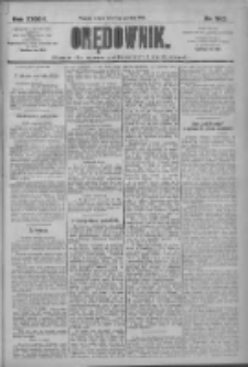 Orędownik: pismo dla spraw politycznych i społecznych 1909.12.11 R.39 Nr282