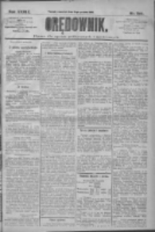 Orędownik: pismo dla spraw politycznych i społecznych 1909.12.16 R.39 Nr286