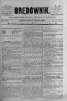 Orędownik: pismo poświęcone sprawom politycznym i spółecznym 1885.08.08 R.15 Nr179