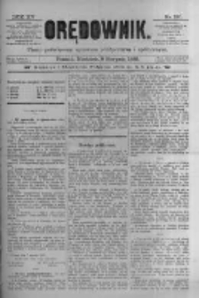 Orędownik: pismo poświęcone sprawom politycznym i sp&oacute;łecznym 1885.08.09 R.15 Nr180