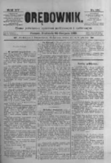 Orędownik: pismo poświęcone sprawom politycznym i spółecznym 1885.08.23 R.15 Nr191