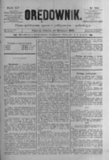 Orędownik: pismo poświęcone sprawom politycznym i spółecznym 1885.08.29 R.15 Nr196