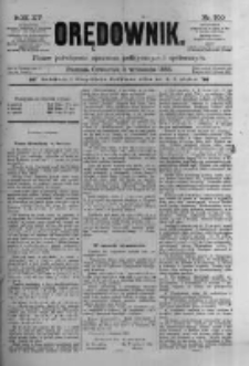 Orędownik: pismo poświęcone sprawom politycznym i sp&oacute;łecznym 1885.09.03 R.15 Nr200