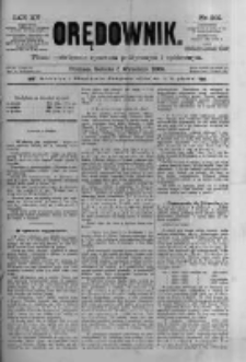 Orędownik: pismo poświęcone sprawom politycznym i sp&oacute;łecznym 1885.09.05 R.15 Nr202