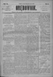 Orędownik: pismo dla spraw politycznych i społecznych 1910.01.13 R.40 Nr9