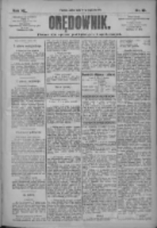 Orędownik: pismo dla spraw politycznych i społecznych 1910.01.14 R.40 Nr10