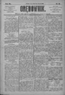 Orędownik: pismo dla spraw politycznych i społecznych 1910.01.21 R.40 Nr16