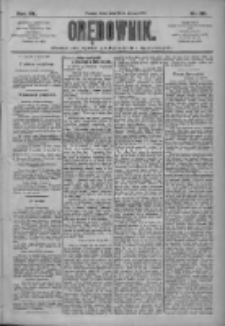 Orędownik: pismo dla spraw politycznych i społecznych 1910.01.26 R.40 Nr20