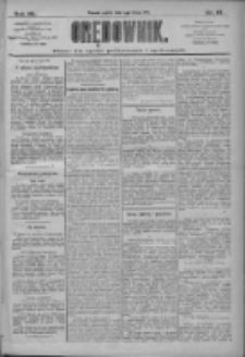 Orędownik: pismo dla spraw politycznych i społecznych 1910.02.04 R.40 Nr27