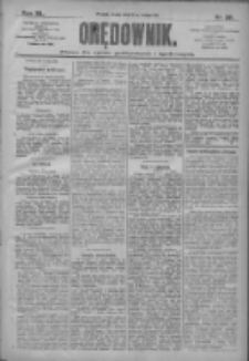 Orędownik: pismo dla spraw politycznych i społecznych 1910.02.17 R.40 Nr37