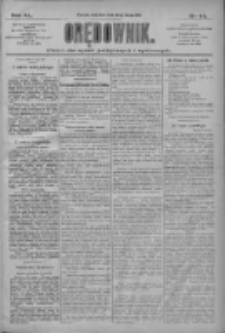 Orędownik: pismo dla spraw politycznych i społecznych 1910.02.24 R.40 Nr44