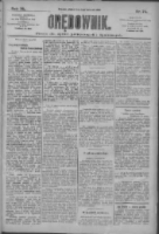 Orędownik: pismo dla spraw politycznych i społecznych 1910.03.Orędownik: pismo dla spraw politycznych i społecznych 1910.04.01 R.40 Nr74