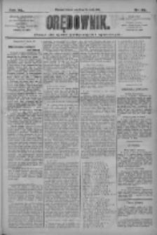 Orędownik: pismo dla spraw politycznych i społecznych 1910.04.12 R.40 Nr83