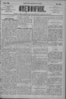 Orędownik: pismo dla spraw politycznych i społecznych 1910.04.15 R.40 Nr86