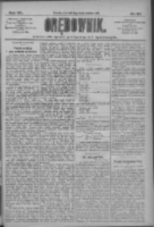 Orędownik: pismo dla spraw politycznych i społecznych 1910.04.28 R.40 Nr97