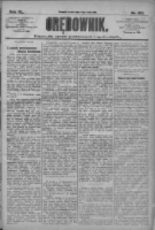 Orędownik: pismo dla spraw politycznych i społecznych 1910.05.04 R.40 Nr102
