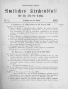 Amtliches Kirchenblatt für die Diöcese Culm. 1893.03.21 no.3