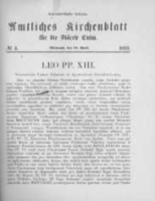 Amtliches Kirchenblatt für die Diöcese Culm. 1893.04.12 no.4