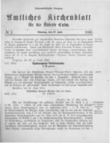 Amtliches Kirchenblatt für die Diöcese Culm. 1893.07.17 no.7