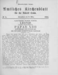 Amtliches Kirchenblatt für die Diöcese Culm. 1894.03.31 no.3