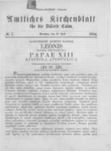 Amtliches Kirchenblatt für die Diöcese Culm. 1894.07.17 no.7