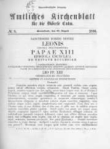 Amtliches Kirchenblatt für die Diöcese Culm. 1896.08.22 no.8