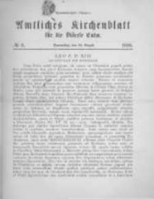 Amtliches Kirchenblatt für die Diöcese Culm. 1898.08.18 no.8