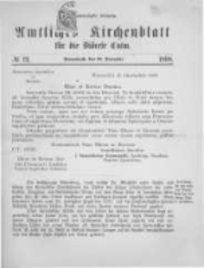 Amtliches Kirchenblatt für die Diöcese Culm. 1898.12.31 no.12