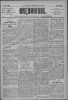 Orędownik: pismo dla spraw politycznych i społecznych 1910.06.23 R.40 Nr142