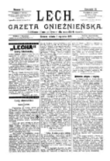 Lech. Gazeta Gnieźnieńska: codzienne pismo polityczne dla wszystkich stan&oacute;w 1897.01.09 R.2 Nr6