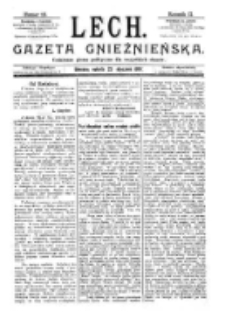 Lech. Gazeta Gnieźnieńska: codzienne pismo polityczne dla wszystkich stanów 1897.01.23 R.2 Nr18