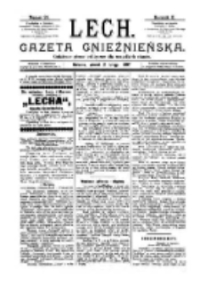 Lech. Gazeta Gnieźnieńska: codzienne pismo polityczne dla wszystkich stan&oacute;w 1897.02.02 R.2 Nr26