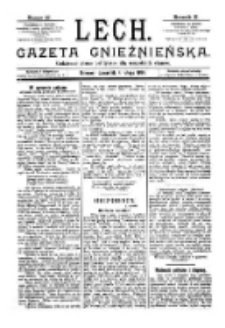 Lech. Gazeta Gnieźnieńska: codzienne pismo polityczne dla wszystkich stanów 1897.02.04 R.2 Nr27