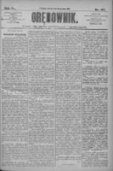 Orędownik: pismo dla spraw politycznych i społecznych 1910.07.19 R.40 Nr163