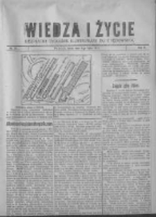 Wiedza i Życie: bezpłatny tygodnik ilustrowany do "Orędownika" 1913.07.09 R.2 Nr27