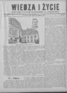 Wiedza i Życie: bezpłatny tygodnik ilustrowany do "Orędownika" 1913.11.19 R.2 Nr46
