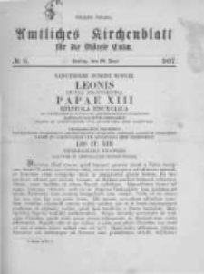Amtliches Kirchenblatt für die Diöcese Culm. 1897.06.18 no.6